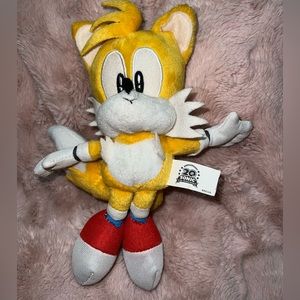 20th anniversary Sonic the hedgehog tails plush.